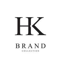 letter hk vector logo ontwerp symbool pictogram embleem