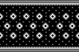 naadloze geometrische etnische Aziatische Oosterse en traditie patroon ontwerp voor textuur en achtergrond. zijde en stoffen patroondecoratie voor tapijt, kleding, verpakking en behang