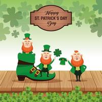 fijne St Patrick&#39;s Day vector