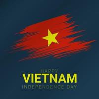 vietnam onafhankelijkheidsdag achtergrond. vector