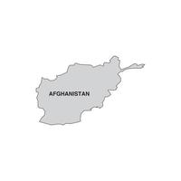 afghanistan land kaart vector icon