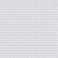 witte bakstenen muur achtergrond. vector