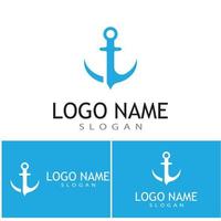 anker logo sjabloon vector symbool ontwerp