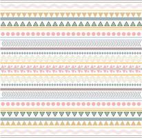 Pastel tribal achtergrondontwerp vector