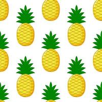 Ananas Naadloos patroon vector