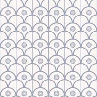geometrische lijn kleine ster raster naadloze patroon blauw grijze kleur achtergrond. eenvoudig Chinees-Portugees of peranakan patroon. gebruik voor stof, textiel, interieurdecoratie-elementen, stoffering. vector