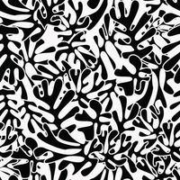 Matisse geïnspireerd vormen naadloos ontwerp vector