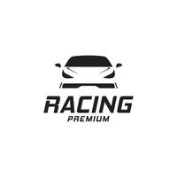 automotive logo sportwagen racewagen vector pictogram symbool illustratie ontwerpsjabloon