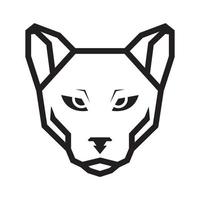 hoofd gezicht luie hond modern logo ontwerp, vector grafisch symbool pictogram illustratie creatief idee