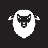 modern wit schaap logo ontwerp, vector grafisch symbool pictogram illustratie creatief idee