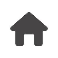 huis pictogram teken symbool logo vector