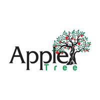 illustratie appelboom met appelfruit vector