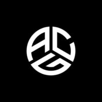 . acg creatieve initialen brief logo concept. acg brief design.acg brief logo ontwerp op witte achtergrond. acg creatieve initialen brief logo concept. ACG-letterontwerp. vector