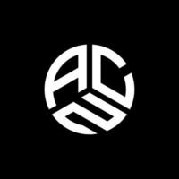 acz brief logo ontwerp op witte achtergrond. acz creatieve initialen brief logo concept. acz brief ontwerp. vector