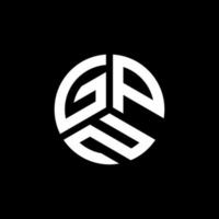 gpn brief logo ontwerp op witte achtergrond. gpn creatieve initialen brief logo concept. gpn-briefontwerp. vector