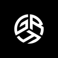 grijze brief logo ontwerp op witte achtergrond. gry creatieve initialen brief logo concept. grijs briefontwerp. vector
