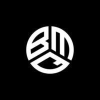 bmq brief logo ontwerp op witte achtergrond. bmq creatieve initialen brief logo concept. bmq brief ontwerp. vector