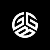 GGB brief logo ontwerp op witte achtergrond. ggb creatieve initialen brief logo concept. ggb brief ontwerp. vector