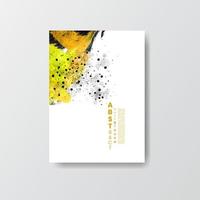 abstracte aquarel getextureerde achtergrond. ontwerp voor uw datum, ansichtkaart, banner, logo. vector