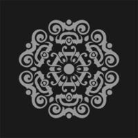 vector mandala sieraad. vintage decoratieve elementen. oosters rond patroon. islam, arabisch, indisch, turks, pakistan, chinees, Ottomaanse motieven. gratis vector