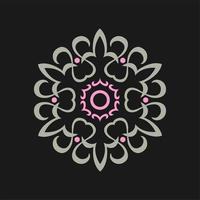 vector mandala sieraad. vintage decoratieve elementen. oosters rond patroon. islam, arabisch, indisch, turks, pakistan, chinees, Ottomaanse motieven. gratis vector