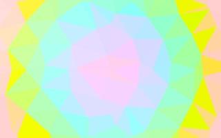 licht veelkleurig, regenboog vector abstracte veelhoekige textuur.