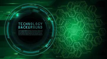 cyber circuit toekomstige technologie concept achtergrond vector