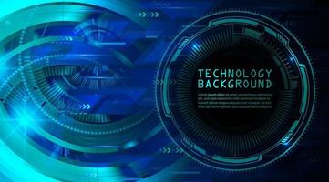 cyber circuit toekomstige technologie concept achtergrond vector