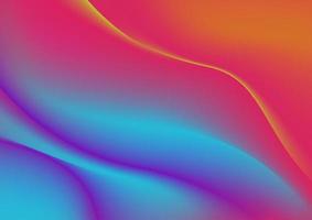 abstracte kleurrijke vervormde stof vector