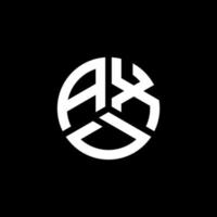 axd brief logo ontwerp op witte achtergrond. axd creatieve initialen brief logo concept. axd brief ontwerp. vector