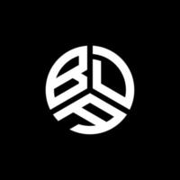 bda brief logo ontwerp op witte achtergrond. bda creatieve initialen brief logo concept. bda brief ontwerp. vector