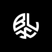 blx brief logo ontwerp op witte achtergrond. blx creatieve initialen brief logo concept. blx brief ontwerp. vector