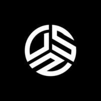 DSZ brief logo ontwerp op witte achtergrond. dsz creatieve initialen brief logo concept. dsz brief ontwerp. vector