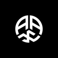 aax brief logo ontwerp op witte achtergrond. aax creatieve initialen brief logo concept. aax brief ontwerp. vector