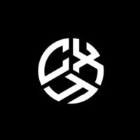 cxy brief logo ontwerp op witte achtergrond. cxy creatieve initialen brief logo concept. cxy-briefontwerp. vector