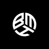 bmh brief logo ontwerp op witte achtergrond. bmh creatieve initialen brief logo concept. bmh brief ontwerp. vector