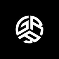 grr brief logo ontwerp op witte achtergrond. grr creatieve initialen brief logo concept. grr brief ontwerp. vector