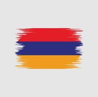 Armenië vlag borstel vector