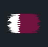 qatar vlag borstel vector