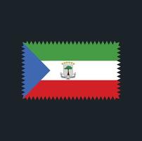 Equatoriaal-Guinea vlag vector ontwerp. nationale vlag