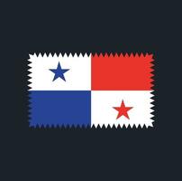 panama vlag vector ontwerp. nationale vlag