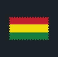 Bolivia vlag vector ontwerp. nationale vlag