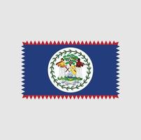 Belize vlag vector ontwerp. nationale vlag