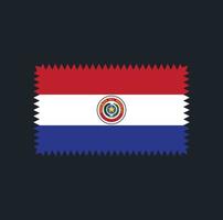 paraguay vlag vector ontwerp. nationale vlag