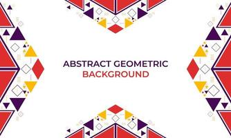 kleurrijke driehoek geometrische vorm achtergrond vector