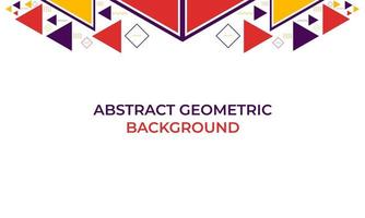 kleurrijke driehoek geometrische vorm achtergrond vector