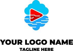 speel cloud technologie logo vector