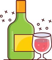 drink vectorillustratie op een background.premium kwaliteitssymbolen. vector iconen voor concept en grafisch ontwerp.