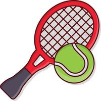 racket vectorillustratie op een background.premium kwaliteitssymbolen. vector iconen voor concept en grafisch ontwerp.