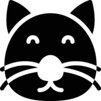 kat gezicht vectorillustratie op een background.premium kwaliteitssymbolen. vector iconen voor concept en grafisch ontwerp.